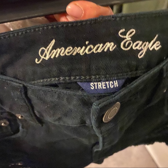 AMERICAN EAGLE Vintage Hi Rise Festival Short Sz 4 - Picture 3 of 5